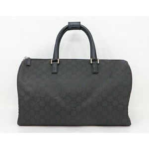 Gucci Duffle Black Boston Bag
